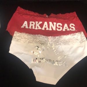 Victoria’s Secret razorback underwear
